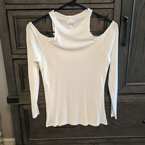 Cold Shoulder Thin Sweater
